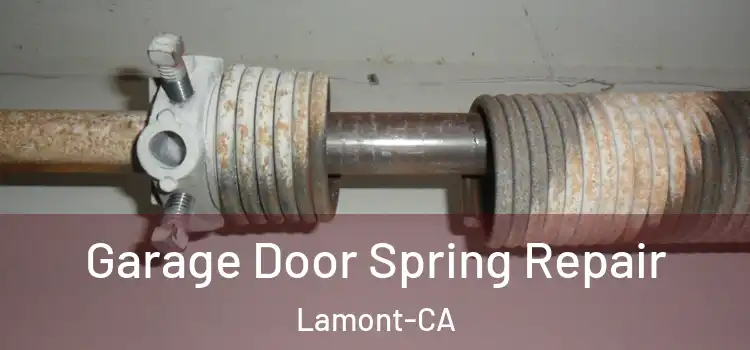  Garage Door Spring Repair Lamont-CA