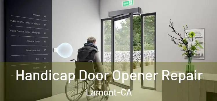  Handicap Door Opener Repair Lamont-CA