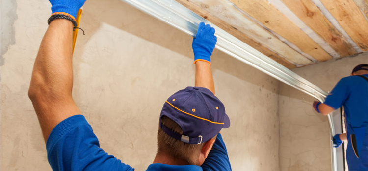 commercial overhead garage door repair in Lamont